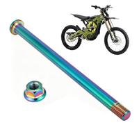ASSE della Ruota Posteriore del Motociclo 191mm per Surron Light Bee X/S | con bullone dell'asse