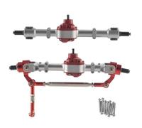 Asse dell'auto RC Compatibile Con MN D90 D91 D96 D99S MN90 MN96 MN99 Per MN99S 1/12 RC Cars Aggiornamenti Parti In Metallo Assali Anteriori Posteriori Completi