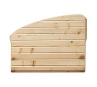 Asse di lavaggio per vasca in ceramica Dolomite Revine da 60 cm in legno
