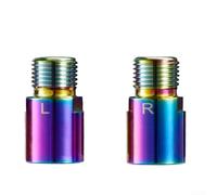 Asse estensore per pedale della bicicletta da 20 mm con cuscinetto per mountain bike, progettato per promuovere colpi di pedale più fluidi e una migliore postura di guida (colorato)