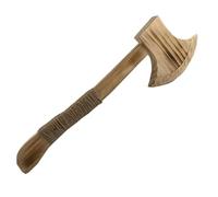 Asse giocattolo di Halloween Asse in legno con corda di canapa, 12 manico lungo l'ascia finta, alimentazione di Halloween Fornitura giocattolo ascia di boscaiolo dell'ascia di Halloween Costume Props
