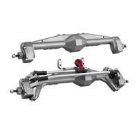 ASSE in Metallo RC per Axial per Capra 1.9 per UTB AXI03004 per Buggy F9 per Wraith 90018 RR10 1/10 RC Crawler Assale Anteriore Posteriore in Metallo Parte(Gray,Rear Front Axle)