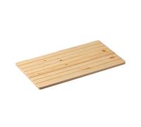 Asse lavapanni per vasca in resina da 75 cm in legno di pino verniciato