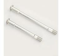 Asse passante in alluminio 7075 per bici da strada, 34 g per coppia, adatto per TCR PP Revolt Langma per liv con dimensioni 12x161mm e 12x117mm (argento)