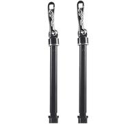 Asse passante in lega di alluminio per RockShox Maxle, 15 mm x 100/110 mm a sgancio rapido per forcella anteriore, per componenti di bici, nero (15 x 100) utile