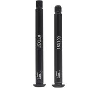 Asse passante per bicicletta per forcella FOX SC32 34 36, spiedino a sgancio rapido da 15 mm, in lega di alluminio, 100 x 15 mm, parte di ricambio nera (FOX QR15 x 110 mm) con impugnatura comoda