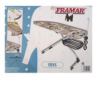 ASSE STIRO IBIS FRAMAR CON PRESA DI CORRENTE E POGGIA FERRO DA STIRO