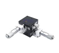 Asse XY 40 * 40mm LGY40-C LGY40-R LGY40-L Micrometro a manopola Piattaforma scorrevole con guida a rotaia Tavolo spostamento manuale(LGY40-L)