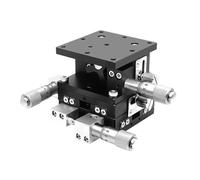 Asse XYZ 80 * 80mm LD80-L-2 scorrimento manuale guida a doppia croce ad alta precisione