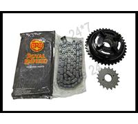 Assemblaggio completo catena Royal Enfield per modello classico da 500 cc...