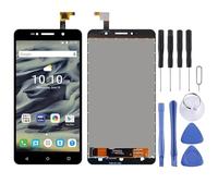 Assemblaggio Completo di Schermo e digitalizzatore LCD per Alcatel One Touch Pixi 4 (6) 3G OT-8050D OT8050 8050D 8050 (Nero)