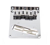 Assemblaggio Del Ponte Di Brass Brass Vintage 52.5mm 6 Saddles Bridge Assembly Per Tl. Style Guitar Chrome. ponte chitarra