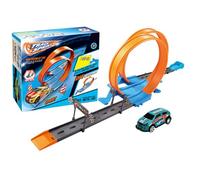 Assemblaggio Della Corsa su Pista - Giocattolo Da Strada Flessibile Portatile, Kit Da Corsa | Tracce Creative Creative con Funzione Di Movimento Dinamico, Gioco Di Gioco Emozionante Per Il Di