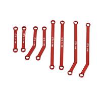 Assemblaggio di Bie di Tie RC per 1/24 SCX24 Assiale SCX24 RC Link Pull Restibile Parti di Ricambio Black Applicable Modello: Tie Tie Setrc del Telaio RC per il Collegamento dello Sterzo Assiale