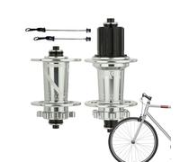 Assemblaggio mozzo bicicletta - Mozzo ruota ad alte prestazioni, di cuscinetti universali, componenti 'asse in alluminio, sostituzione forte, set di ruote scorrevoli | Parti per biciclette