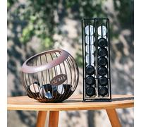 Assemblaggio Porta cialde caffè, rimovibile, nero per Countertop Cafe Home