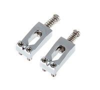 Assemblaggio rapido delle selle del ponte della chitarra delle leghe per una migliore precisione dei passi compatibilità con l'intonazione elettrica regolabile del ponte principale