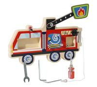 Assemblaggio Viti in Legno - Giocattolo educativo da Costruzione, Sviluppo delle capacità motorie, Set di cacciaviti per Bambini, Giocattolo Multiuso per l'educazione precoce per attività