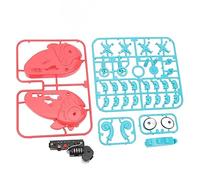 Assemblare Il Drag Toy, Puzzle Fai -da -Te Assemblare Il Giocattolo Che Striscia con l'adorabile Casa Animale per Bambini (Pink)