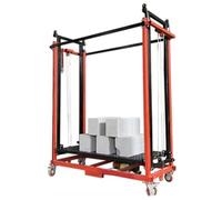 Assemblato Multifunctional Electric Scaffolding Machine for Workshop Warehouse Indoor Outdoor Construction Piattaforma di lavoro(3M)