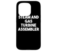 Assemblatore di turbine a vapore e gas Custodia per iPhone 15 Pro