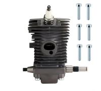 Assemblea del cilindro del metallo per MS180 per il cilindro del metallo di | Compatibile con modelli MS170, MS180, 018, struttura in metallo, include scintilla, facile da montare