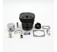 Assemblea del cilindro del motore del motore della motosega 350 con per le piattaforme compatibili standard di dimensione del foro di 44mm di sostegno del PISTONE