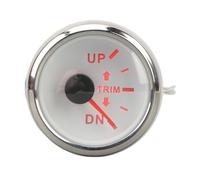 Assemblea del rivestimento del rivestimento marittimo metro per bilanciatore in acciaio inossibile Shock con un retroilluminazione colorato per yacht pesca barche navi ABS (Cadran blanc avec cadre
