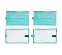 Assemblea Panno for mocio lavabile riutilizzabile, compatibile con Vorwerk Kobold SP7 / SP600 / SPB100 C, panni for la pulizia in microfibra Parti per aspirapolvere(4PCS)