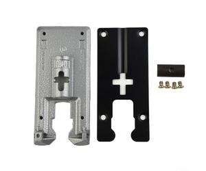 Assemblea piastra di base del puzzle,Scarpa di ricambio per 4304,Piattaforma di guida di taglio stabile in alluminio,Jigsaw set di base adattatore per pavimento a cambio rapido