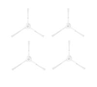 Assemblea Spazzola a rullo, spazzola laterale, copertura della spazzola principale, compatibile con Qihoo 360 S9 / X90 / S6 Pro Parti per aspirapolvere(4Pcs Side Brush)