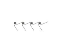Assemblea Spazzole Laterali, Compatibili Con Roborock Qrevo Curv/Qrevo Edge / Q10 / S5 / QV 35A / QV 35S Parti per aspirapolvere(4PCS)