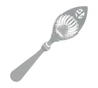 Assente Spoon - Cucchiaio Di Assenzio In Acciaio Inossidabile, Design Classico Di Assenzio | Cucchiaio Di Assenzio Con Design Cavo, Strumento Di Barra Da Cucina, Cucchiai Scanalati In Acciaio Inox Per