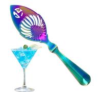 Assenzio Dripper - Cocktail Preparation Hollow Spoon | Bar Bartending Tools With Hollow Design, Kitchen Bar Tool Assenzio, Fountain Spoon Stainless Steel Slotted Serving Spoons For Kitchen Restaurant