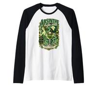 Assenzio La Fée Verte - Cocktail Fata Verde Maglia con Maniche Raglan