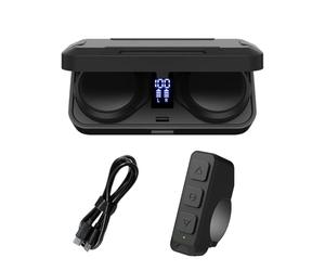 ASSESSO PER SUPERO - Soppressione del rumore - Soppressione automatica del rumore | Cuffie wireless con schermo di allarme linguaggio Display batteria e design impermeabile per un sonno tranquillo e