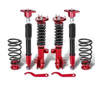 Assetto a Ghiera Regolabile Compatibile con Mazda 3 BM BN 2014 2015 2016 2017 2018 Conversione ammortizzatori ad aria in bobina per kit di abbassamento coilover a molla