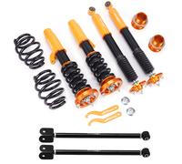 MaXpeedingrods Kit Coilover Regolabile Altezza + Bracci di Controllo BMW 3 E46 1998-2005