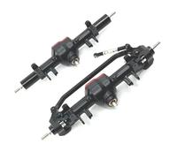 Assi auto RC Compatibile Con MN128 MN86 G500 Accessori Per Auto Telecomandate, Parti Di Aggiornamento, Assali Anteriori Posteriori In Metallo, Gruppo Differenziale(Black)