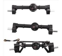 Assi auto RC Compatibile Con WPL B16 B36 6X6 6WD 1/16 RC Cars Parti Di Aggiornamento Modifica Ricambio Set Di 3 Pezzi Assale Portale Anteriore Centrale Posteriore