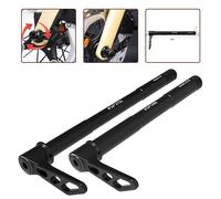 Assi passanti anteriori e posteriori installazione rapida per ruote mtb 142148mm