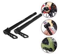 Assi passanti anteriori e posteriori installazione rapida per ruote mtb 142148mm