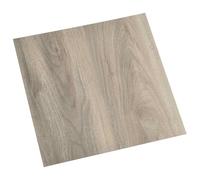 Assi per pavimenti, colore legno, 5,11 m², 55 pezzi, in PVC, autoadesivi | Per interni, forma rettangolare, bordi lisci, facile pulizia, progetti fai da te, aspetto moderno
