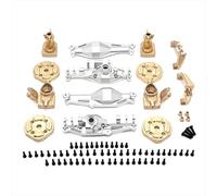 Assi Rc Per MJX H12Y I II 1/12 Kit Di Copertura Ponte Anteriore E Posteriore Per Assale Posteriore Coppa Freno Accessori Per Auto RC Pezzi Di Ricambio