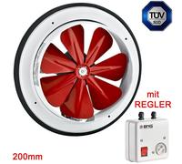 Assiale Ventilatore Tubolare Aria Alimentazione Aerazione Tubo Ventola 780 m3/A