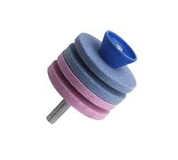 Assicatore di canottiere da cerotto per esercitazione per trapano corindum a 4 strati con accessorio per giardini in blu e rosa degli utensili elettrici