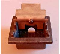 ASSIEME BRACIERE E DIVISORIO STUFA PELLET EXTRAFLAME per mod VIVIANA cod.3278221