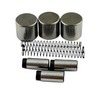 Assieme di frizione di avviamento a senso unico con sfere del volano e cuscinetto a rulli, compatibile con GN250 GN TU GZ250 E GN250E Marauder TU250(Beads)