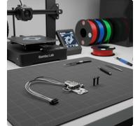 Assieme Hotend con Cavi Compatto Gruppo Hotend con Staffa Meccanico
