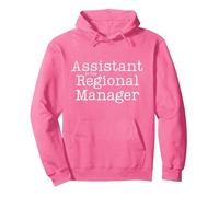 Assistant to The Regional Manager Felpa con Cappuccio, Unisex per Adulti, Rosa Acceso, S